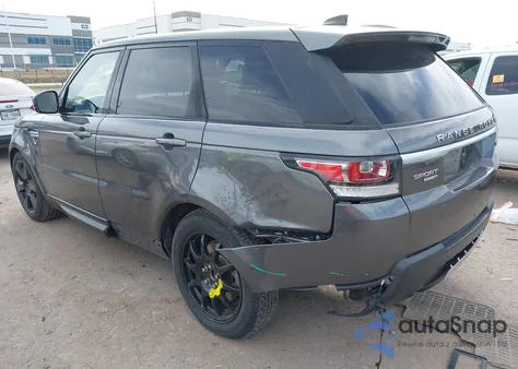 2017 Land Rover Range Rover Sport 3.0L V6 Supercharged Hse z USA, uszkodzony, nr VIN SALWR2FV0HA174938